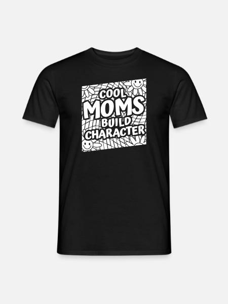Mom Support Mom - Men's T-Shirt - black