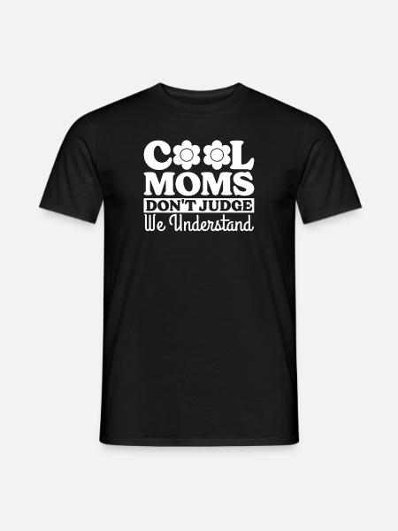 Mom Support Mom - Men's T-Shirt - black