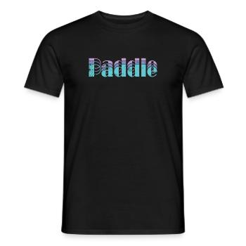 Paddle Tennis Hobby Sport - T-shirt homme - noir - Devant - AI Model Male 178 light (178cm)