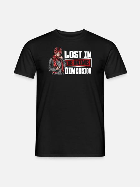 Anime Manga Isekai - Men's T-Shirt - black