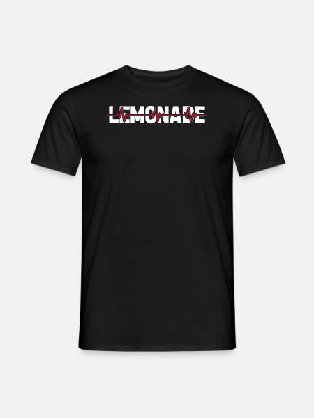 Lemonade Ekg Heartbeat - Men's T-Shirt - black