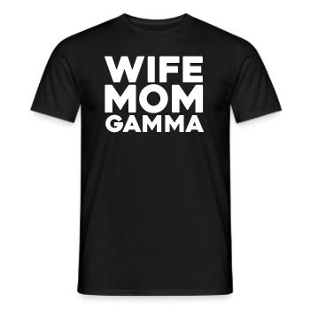 Schwesternschaft Soroitas Gamma Mama - Männer T-Shirt - Schwarz - Vorne - AI Model Male 178 light (178cm)