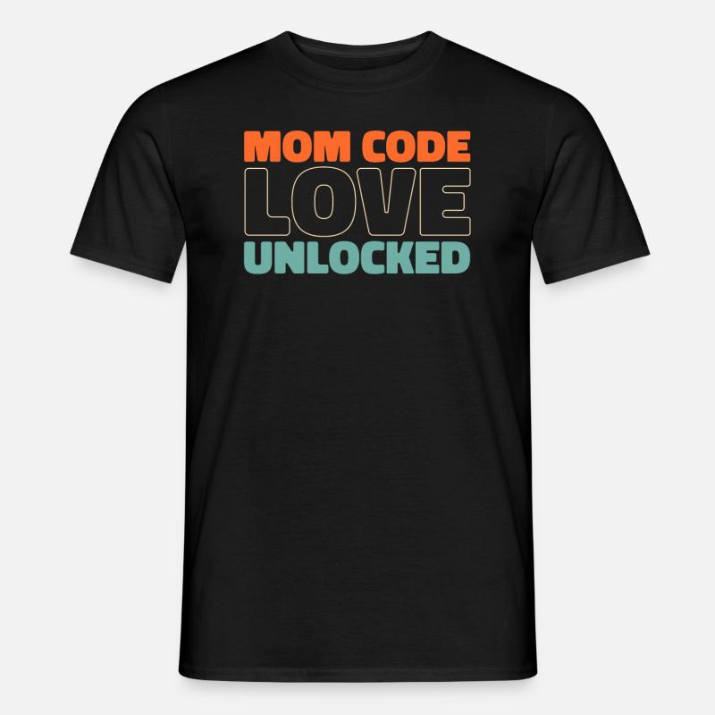 Mama Mutter - Männer T-Shirt - Schwarz