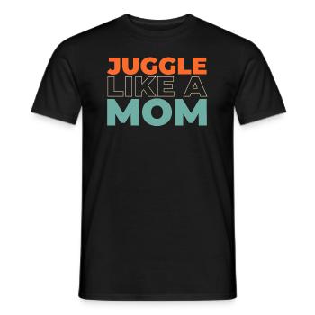 Maman Maman - T-shirt homme - noir - Devant - AI Model Male 178 light (178cm)