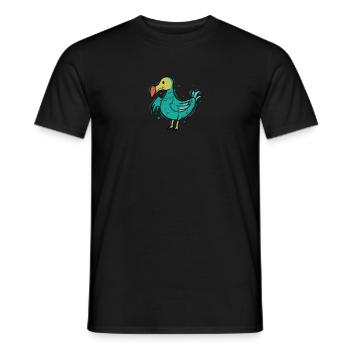 Dodo Birds Mauritius - Men's T-Shirt - black - Front - AI Model Male 178 light (178cm)