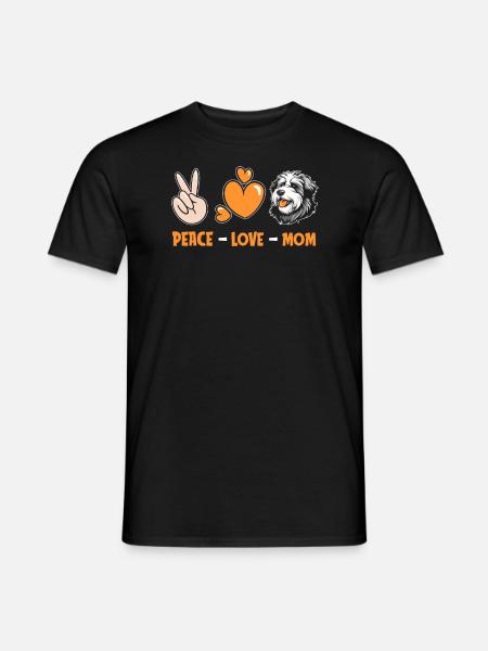 Old English Shepherd Bobtail - Men's T-Shirt - black