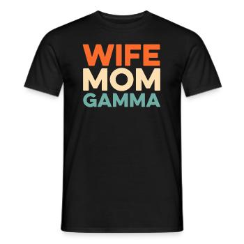 Schwesternschaft Soroitas Gamma Mama - Männer T-Shirt - Schwarz - Vorne - AI Model Male 178 light (178cm)