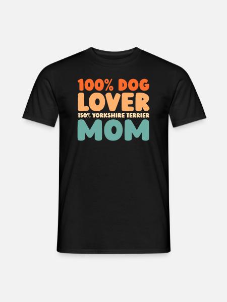 Yorkshire Terrier - Men's T-Shirt - black