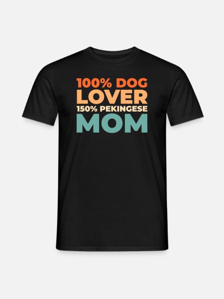 Pékinois - T-shirt homme - noir