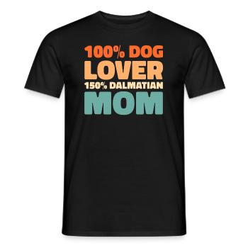 Dalmate - T-shirt homme - noir - Devant - AI Model Male 178 light (178cm)