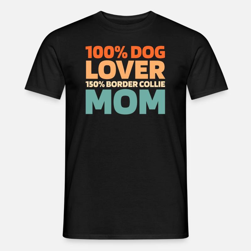 Border Collie - Männer T-Shirt - Schwarz