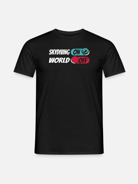 Skydiving - Men's T-Shirt - black