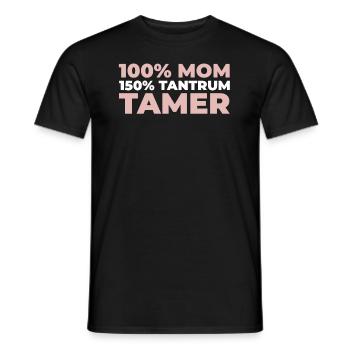 Mom Mom - Men's T-Shirt - black - Front - AI Model Male 178 light (178cm)