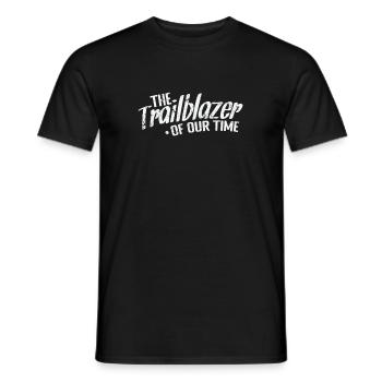 Le pionnier de notre époque - T-shirt homme - noir - Devant - AI Model Male 178 light (178cm)