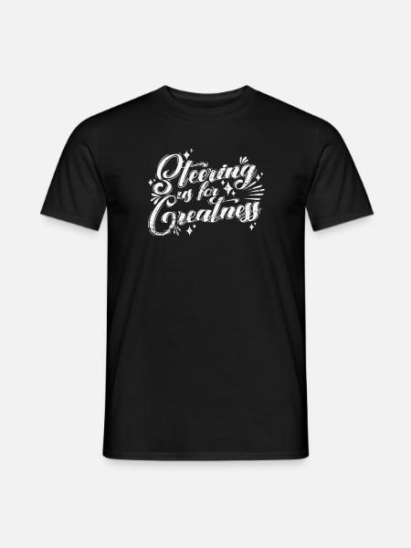Steering Us to Greatness - Men's T-Shirt - black