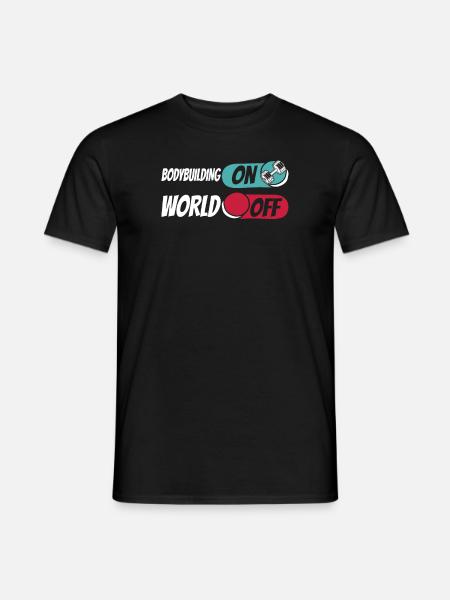 Musculation bodybuilders - T-shirt homme - noir