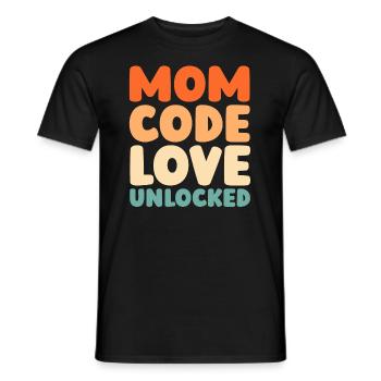Maman Maman - T-shirt homme - noir - Devant - AI Model Male 178 light (178cm)