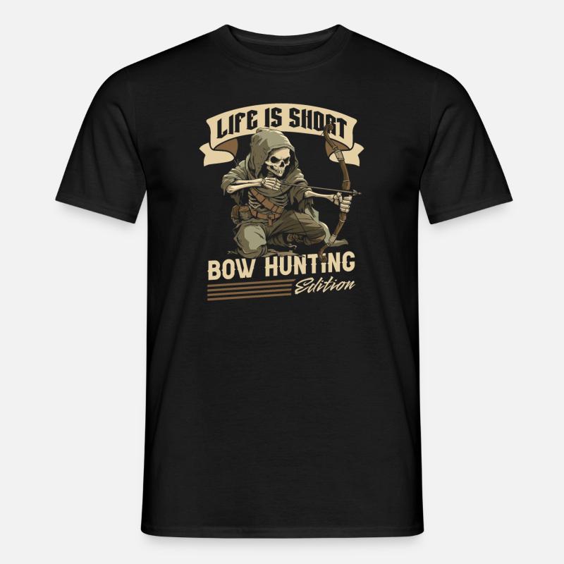 Bow Hunting Bow Hunter - Men's T-shirt - black