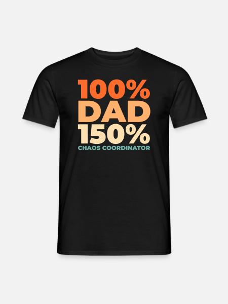 Père Papa - T-shirt homme - noir