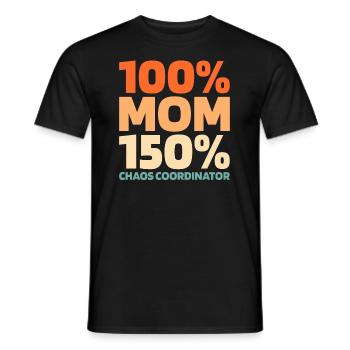 Maman Maman - T-shirt homme - noir - Devant - AI Model Male 178 light (178cm)