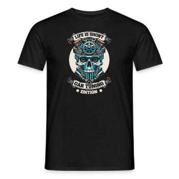 Tournevis Accordeur Skull - T-shirt homme - noir - Devant - AI Model Male 178 light (178cm)