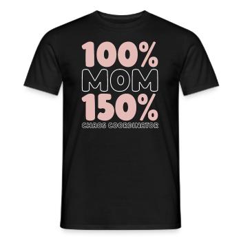 Maman Maman - T-shirt homme - noir - Devant - AI Model Male 178 light (178cm)