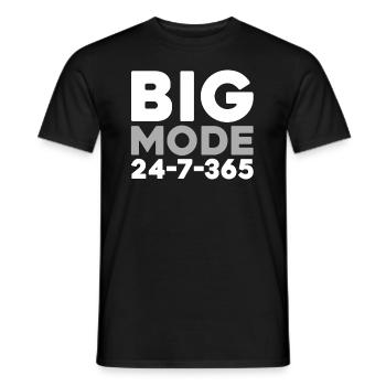 Sorority Soroitas Big Ssis Mode - Men's T-Shirt - black - Front - AI Model Male 178 light (178cm)