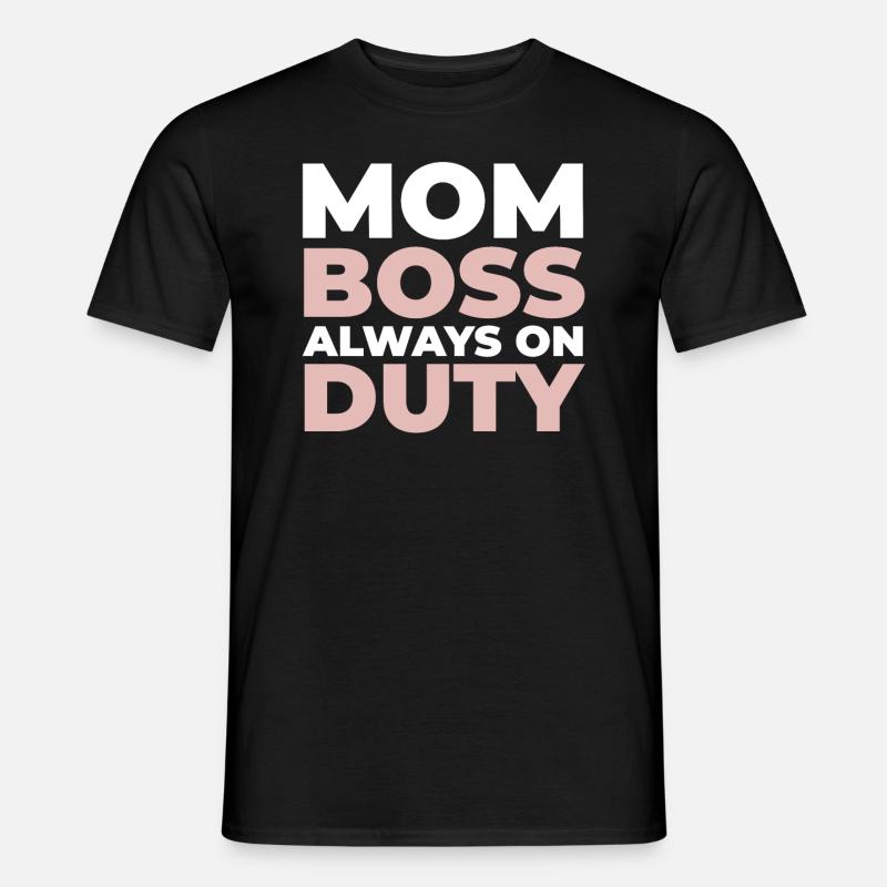 Mama Mutter - Männer T-Shirt - Schwarz