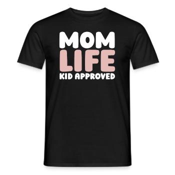 Maman Maman - T-shirt homme - noir - Devant - AI Model Male 178 light (178cm)