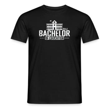 Bachelor of Education Bildungswissenschaften - Men's T-Shirt - black - Front - AI Model Male 178 light (178cm)