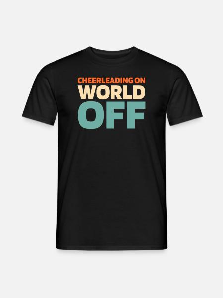 Cheerleader Cheerleading - Men's T-Shirt - black
