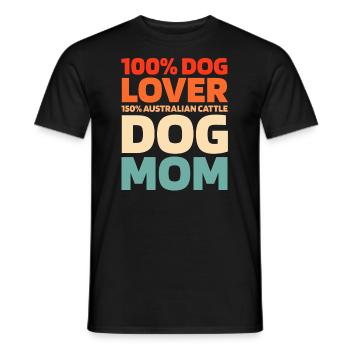 Bouvier australien - T-shirt homme - noir - Devant - AI Model Male 178 light (178cm)