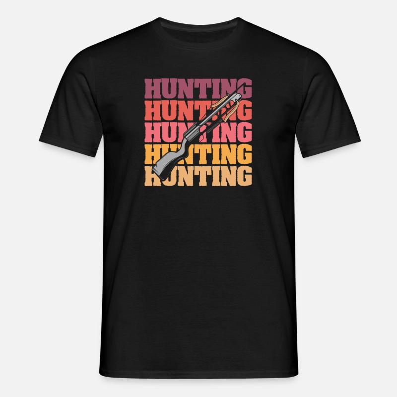 Bogenjagd Bogenjäger - Männer T-Shirt - Schwarz
