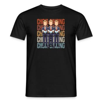 Choristes - T-shirt homme - noir - Devant - AI Model Male 178 light (178cm)