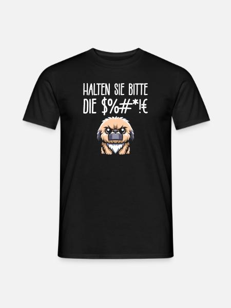 Beijingese, please shut up - Men's T-Shirt - black