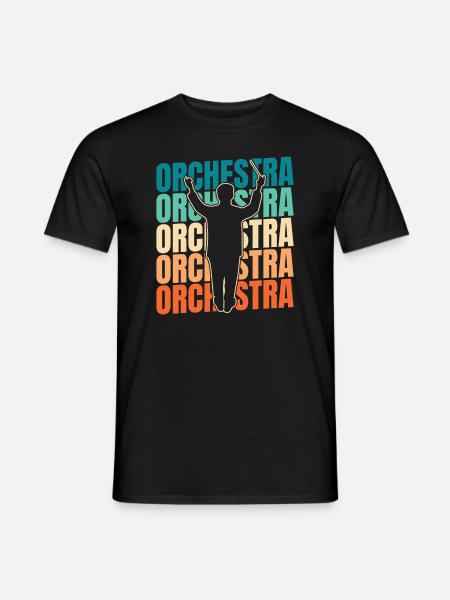 Orchestra - Men's T-Shirt - black