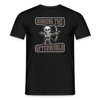 Bogenschießen Bogensport Bogenschütze - Männer T-Shirt - Schwarz - Vorne - AI Model Male 178 light (178cm)