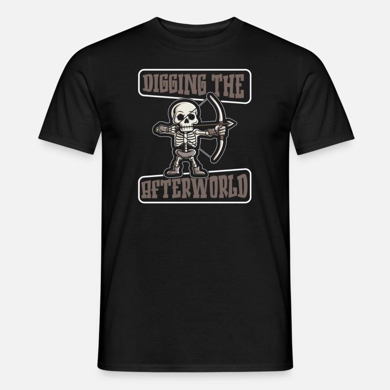 Bogenschießen Bogensport Bogenschütze - Männer T-Shirt - Schwarz