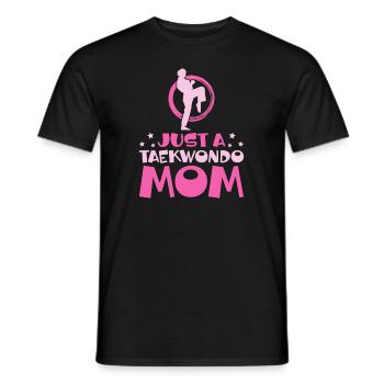 Taekwondo Mutter Juste une maman taekwondo - T-shirt homme - noir - Devant - AI Model Male 178 light (178cm)