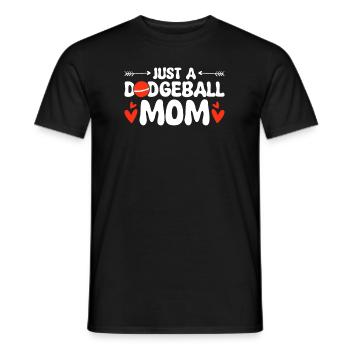Völkerball Mutter Juste une maman de ballon chasseur - T-shirt homme - noir - Devant - AI Model Male 178 light (178cm)