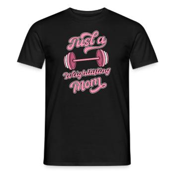 Gewichtheben Gewichtheber - Männer T-Shirt - Schwarz - Vorne - AI Model Male 178 light (178cm)
