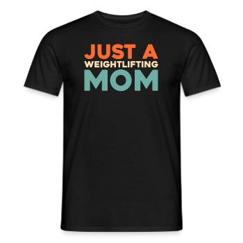 Gewichtheben Gewichtheber - Männer T-Shirt - Schwarz - Vorne - AI Model Male 178 light (178cm)