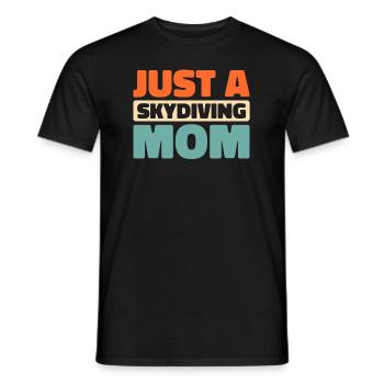 Fallschirmspringer Fallschirmspringen - Männer T-Shirt - Schwarz - Vorne - AI Model Male 178 light (178cm)