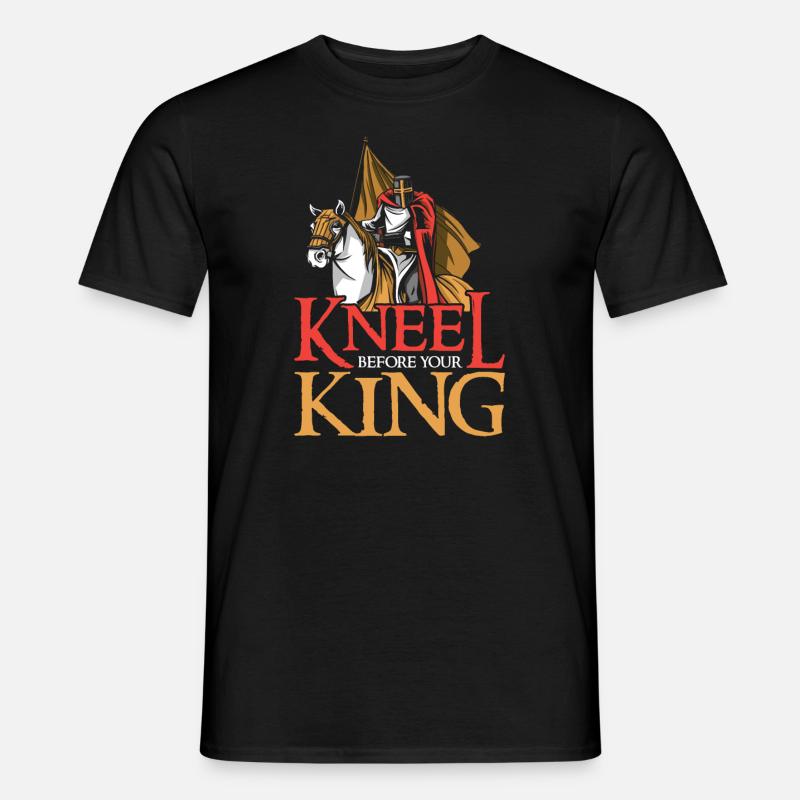 Ritterfest - Männer T-Shirt - Schwarz
