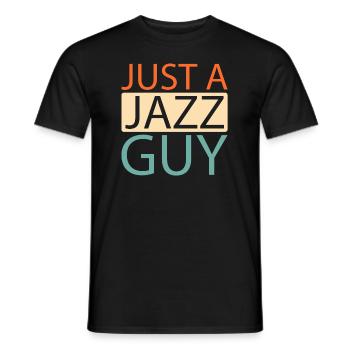 Musique jazz juste un gars de jazz - T-shirt homme - noir - Devant - AI Model Male 178 light (178cm)