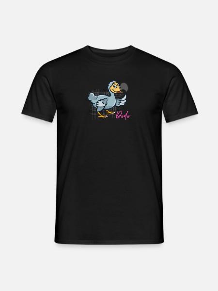 friendly dodo - Men's T-Shirt - black
