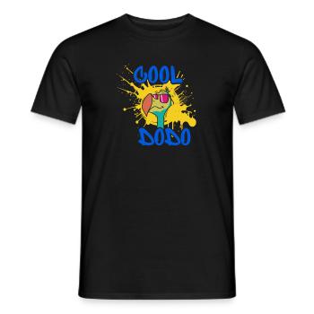 cool dodo - Men's T-Shirt - black - Front - AI Model Male 178 light (178cm)