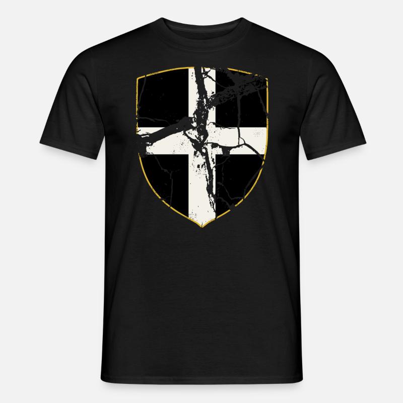 Cornwall - Männer T-Shirt - Schwarz
