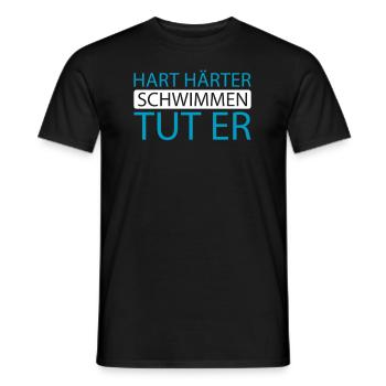 Nageurs nageurs - T-shirt homme - noir - Devant - AI Model Male 178 light (178cm)