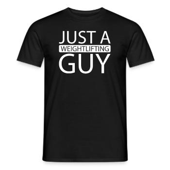 Gewichtheben Gewichtheber - Männer T-Shirt - Schwarz - Vorne - AI Model Male 178 light (178cm)